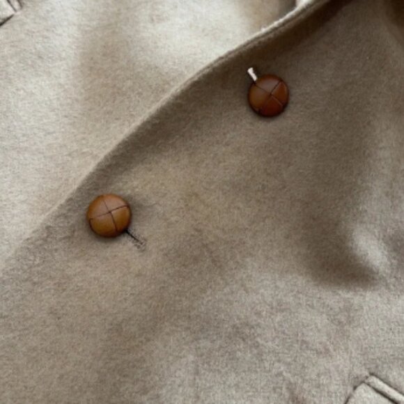 100% Real Camel hair coat/‎ blazer in beige color. Sz XL - Picture 13 of 13